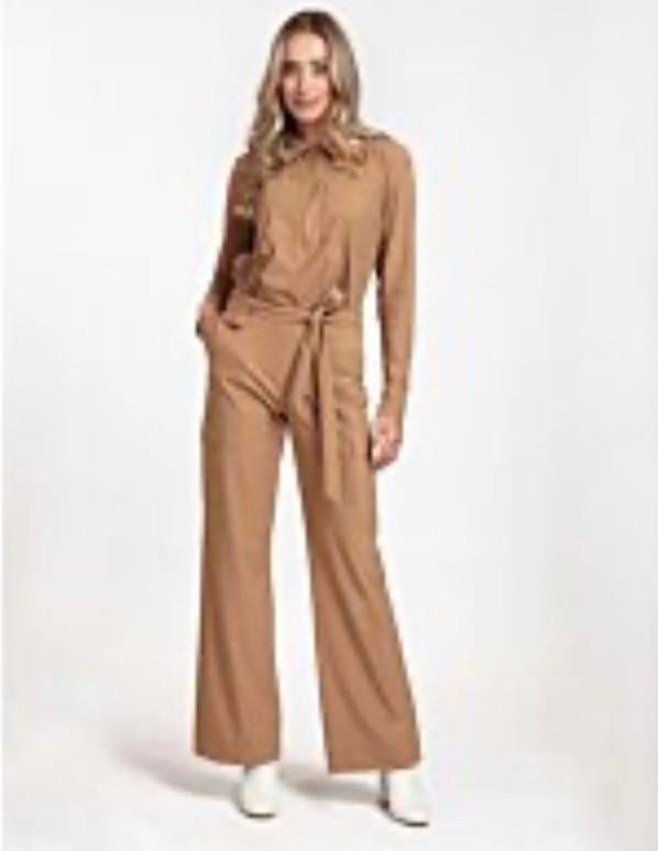 Studio Anneloes Jumpsuit - Maat L - Camel, Ophalen of Verzenden, Gedragen, Maat 42/44 (L), Bruin