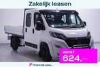 Fiat Ducato 2.2 Mjet 140 pk Dubbel Cabine 7p Black&White Edi, Voorwielaandrijving, Stof, Gebruikt, 4 cilinders
