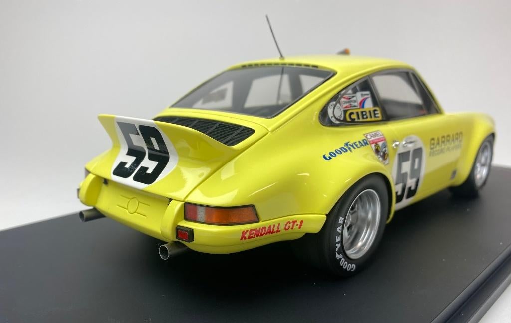 Spark 1:18 Porsche 911 Carrera RSR #59 winne 12h Sebring '73, Overige merken, Auto, =, Nieuw