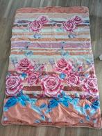 Prachtig Dekbed Dubbelzijdig | Rode Roze Rozen | 140x200 cm, Eenpersoons, Ophalen of Verzenden, Rood, Deken of Dekbed