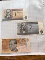Estland 3 Bankbiljetten, Ophalen of Verzenden, Overige landen, Setje