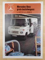 Mercedes 407 409 508 608 Brochure 1978 - 407D 508D 608D, Zo goed als nieuw, Mercedes-Benz, Mercedes, Ophalen of Verzenden