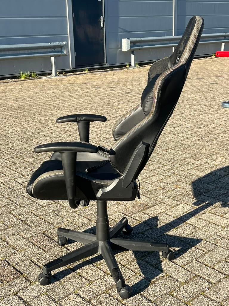 Gamestoel, Ophalen of Verzenden, Zo goed als nieuw, Zwart