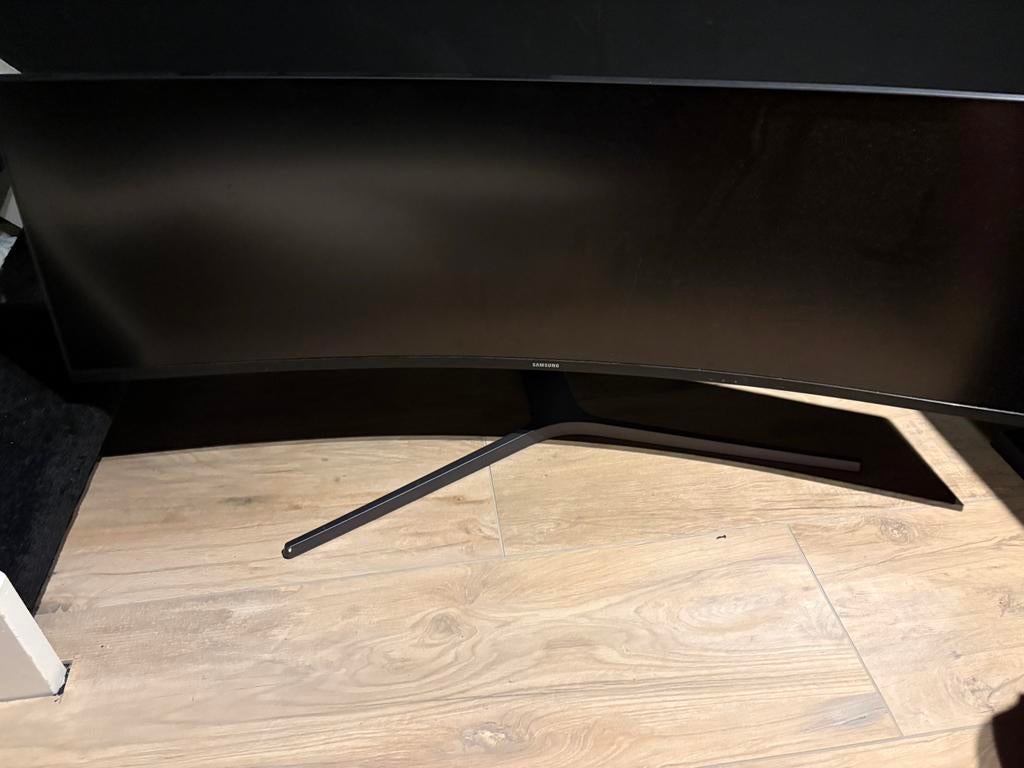 Samsung 49 inch curved ultrawide gaming monitor, Computers en Software, Monitoren, 101 t/m 150 Hz, Curved, VA, Zo goed als nieuw