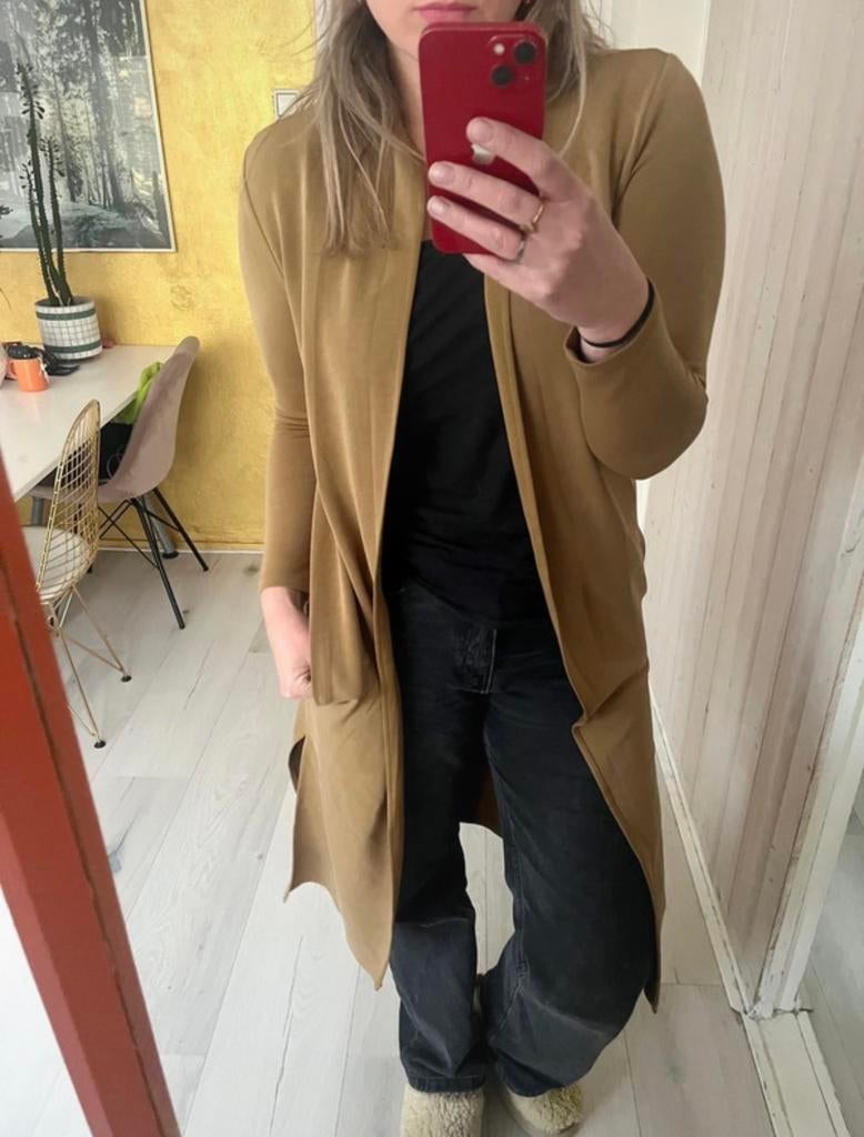 YAYA Lang Vest Maat M, Ophalen of Verzenden, Zo goed als nieuw, Maat 38/40 (M), Bruin