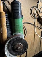 Gebruikte Hitachi haakse slijper.  115 mm, Doe-het-zelf en Verbouw, Gereedschap | Slijpmachines, Ophalen of Verzenden, Gebruikt