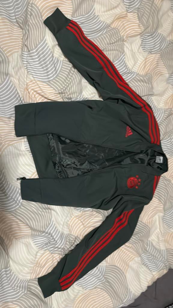 Adidas Bayern München Trainingsjack - Maat M, Maat 48/50 (M), Ophalen of Verzenden, Zo goed als nieuw, Voetbal