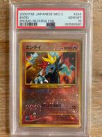 Entei Reverse Japans Promo PSA 10, Ophalen of Verzenden, Nieuw