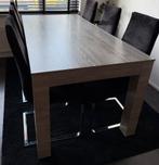 Complete set: eettafel + salontafel + TV-meubel, Ophalen, 50 tot 100 cm, 150 tot 200 cm, Eikenhout