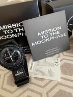 Omega x Swatch Speedmaster Mission to the Moonphase, Kunststof, Polshorloge, Overige materialen, Ophalen of Verzenden