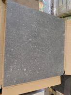 Restpartij keramische terrastegels 60x60x3 antraciet 6,12m2, Ophalen, Nieuw, Keramiek, Terrastegels