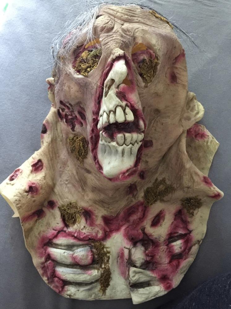 Zombie Masker Halloween Horror Carnaval Eng Latex Monster, Verzenden, Nieuw, Feestartikel, Halloween of Griezel