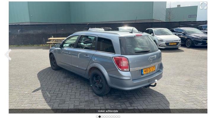 Opel Astra 1.6 16V 85KW St.wgn. 2008 Grijs, Auto's, Opel, Astra, Benzine, B, Stationwagon, Handgeschakeld, Origineel Nederlands