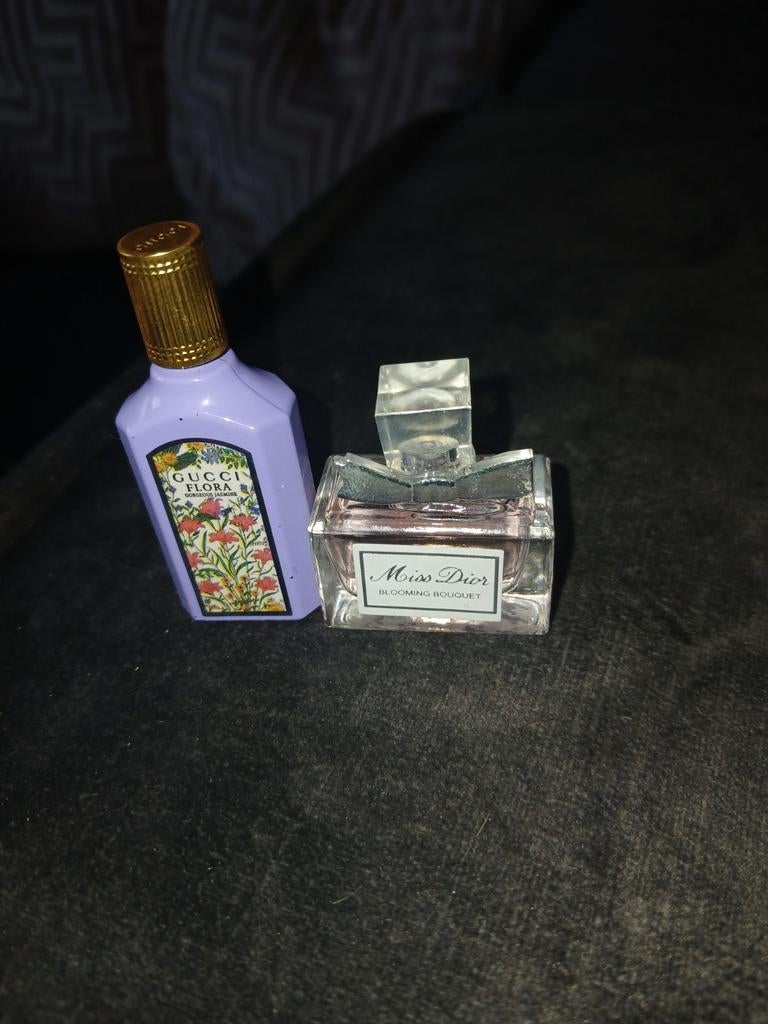 Gucci Flora & Miss Dior Blooming Bouquet miniatuur, Ophalen of Verzenden, Zo goed als nieuw