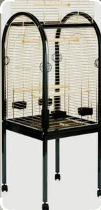 Papegaaienkooi, Dieren en Toebehoren, Vogels | Hokken en Kooien, Ophalen, Nieuw, Metaal, Vogelkooi