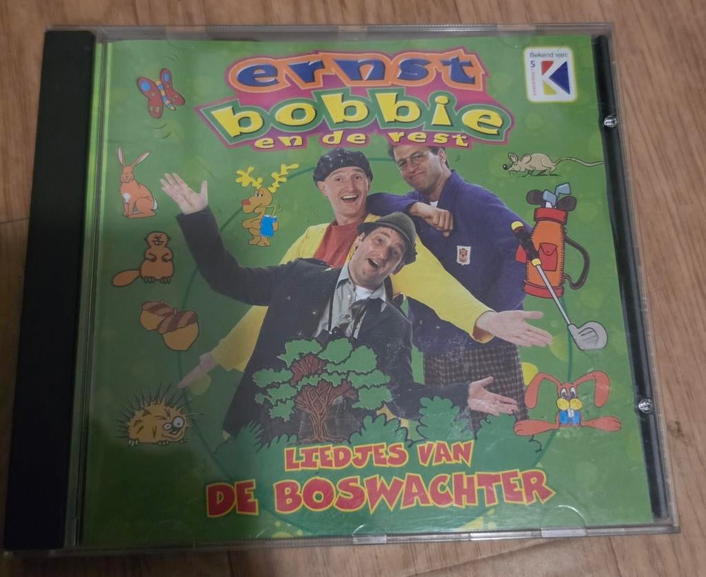 Ernst En Bobbie - Liedjes Van De Boswachter, Cd's en Dvd's, Cd's | Kinderen en Jeugd, Ophalen of Verzenden, Zo goed als nieuw