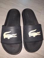 Lacoste badslippers mt. 38, Kleding | Heren, Badmode en Zwemkleding, Ophalen of Verzenden, Overige maten, Zwart, Lacoste