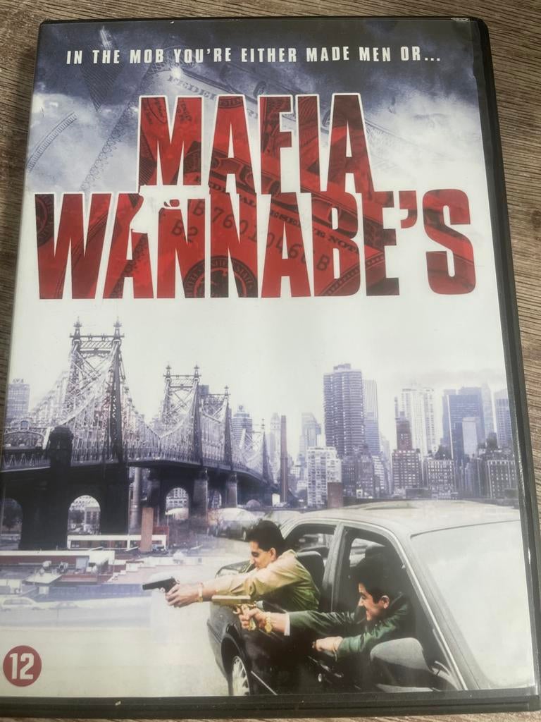 Mafia Wannabe's DVD - Misdaadfilm, Vanaf 12 jaar, Ophalen of Verzenden, Zo goed als nieuw, Maffia en Misdaad