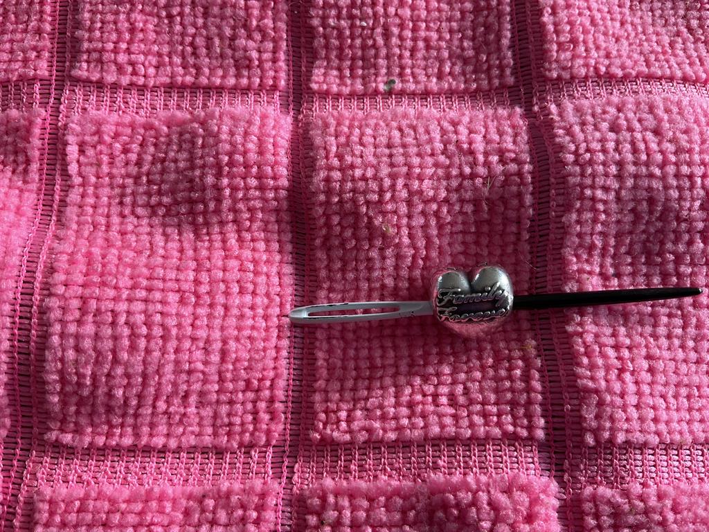 Pandora Clip/stopper Familie, Sieraden, Tassen en Uiterlijk, Bedels, Verzenden, Zo goed als nieuw, Zilver, Pandora