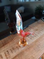 Murano glazen haan - Kleurrijk kunstobject, Ophalen of Verzenden