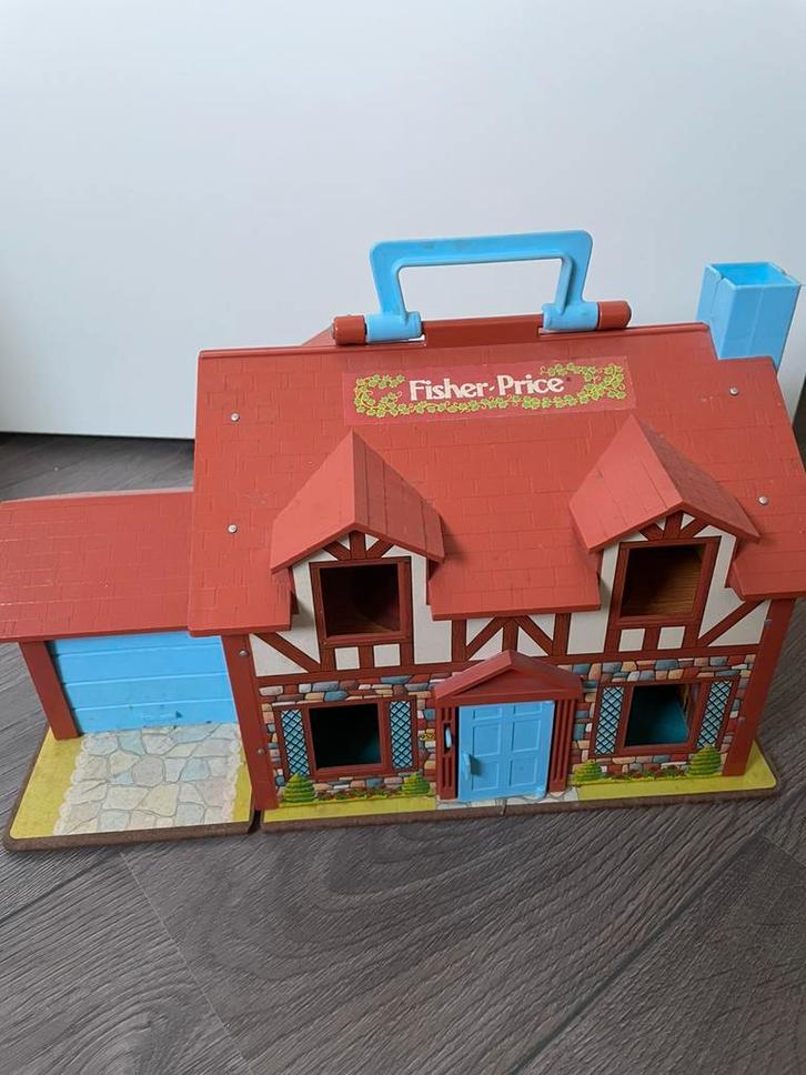 Fisher-price huis, Kinderen en Baby's, Speelgoed | Fisher-Price, Gebruikt, Speelset, Ophalen of Verzenden