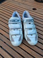 Sidi dames wielrenschoenen maat 39 parelmoerwit, Sport en Fitness, Wielrennen, Ophalen of Verzenden, Gebruikt, Schoenen