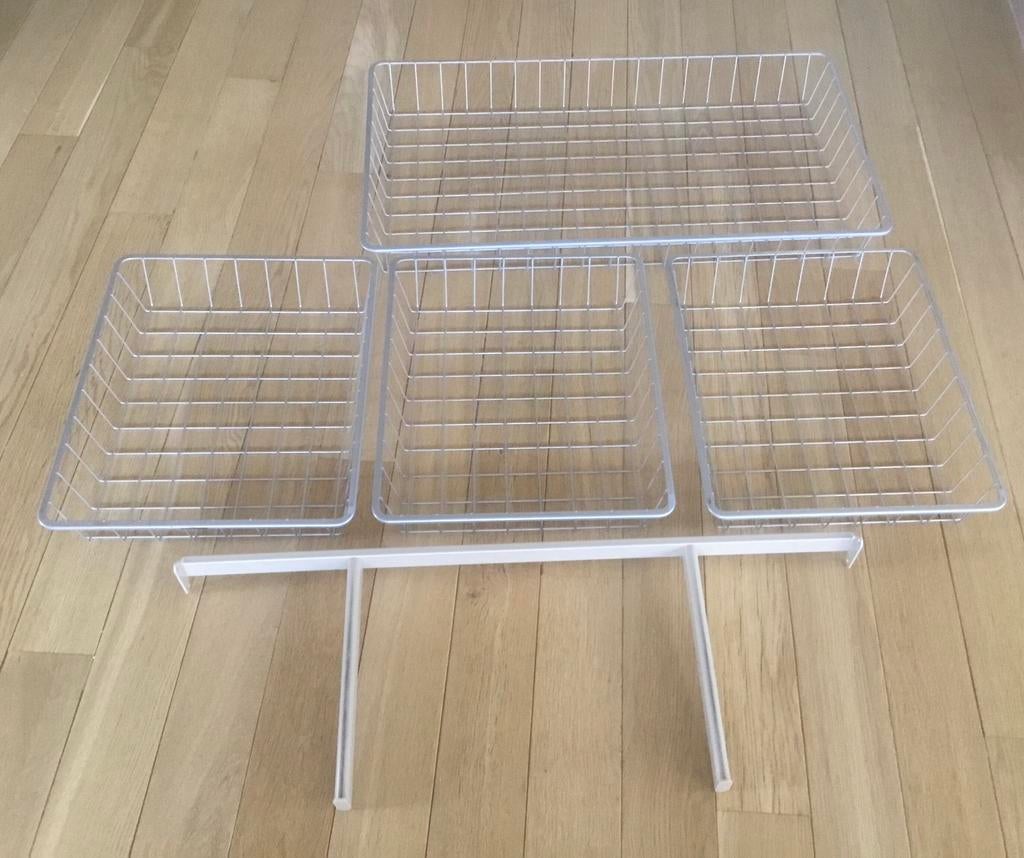 Ikea pax Komplement draadmanden en kledingroede, Ophalen, Gebruikt, 50 tot 100 cm, Minder dan 100 cm