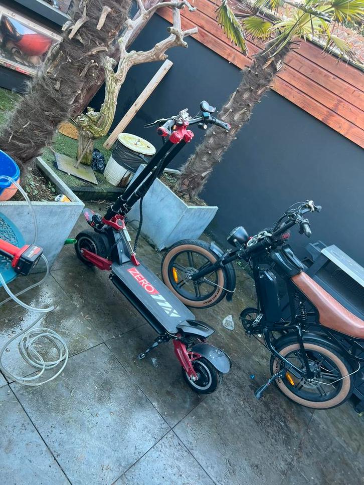 Zero 11x step, Fietsen en Brommers, Steps, Zo goed als nieuw, Elektrische step (E-scooter), Ophalen of Verzenden