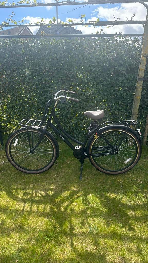 Cortego Cargo Transportfiets 28 inch Mat-zwart, Ophalen of Verzenden, Zo goed als nieuw