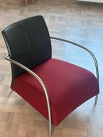 Stijlvolle Montis Lomas stoel, Huis en Inrichting, Ophalen, Gebruikt, Zwart, Leer