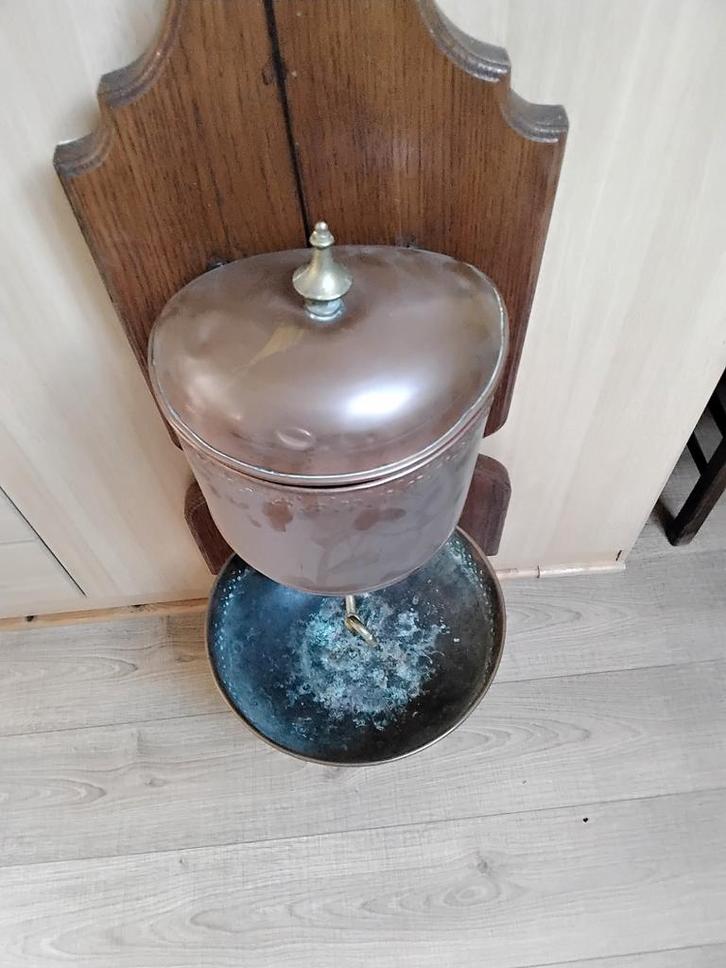 Antieke koperen fontein, Antiek en Kunst, Antiek | Koper en Brons, Ophalen