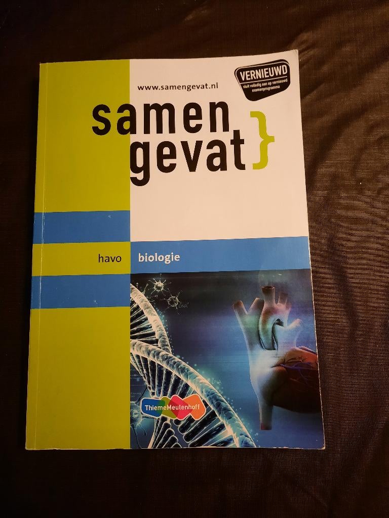 Samengevat Biologie Havo, Biologie, Ophalen of Verzenden, Zo goed als nieuw, HAVO