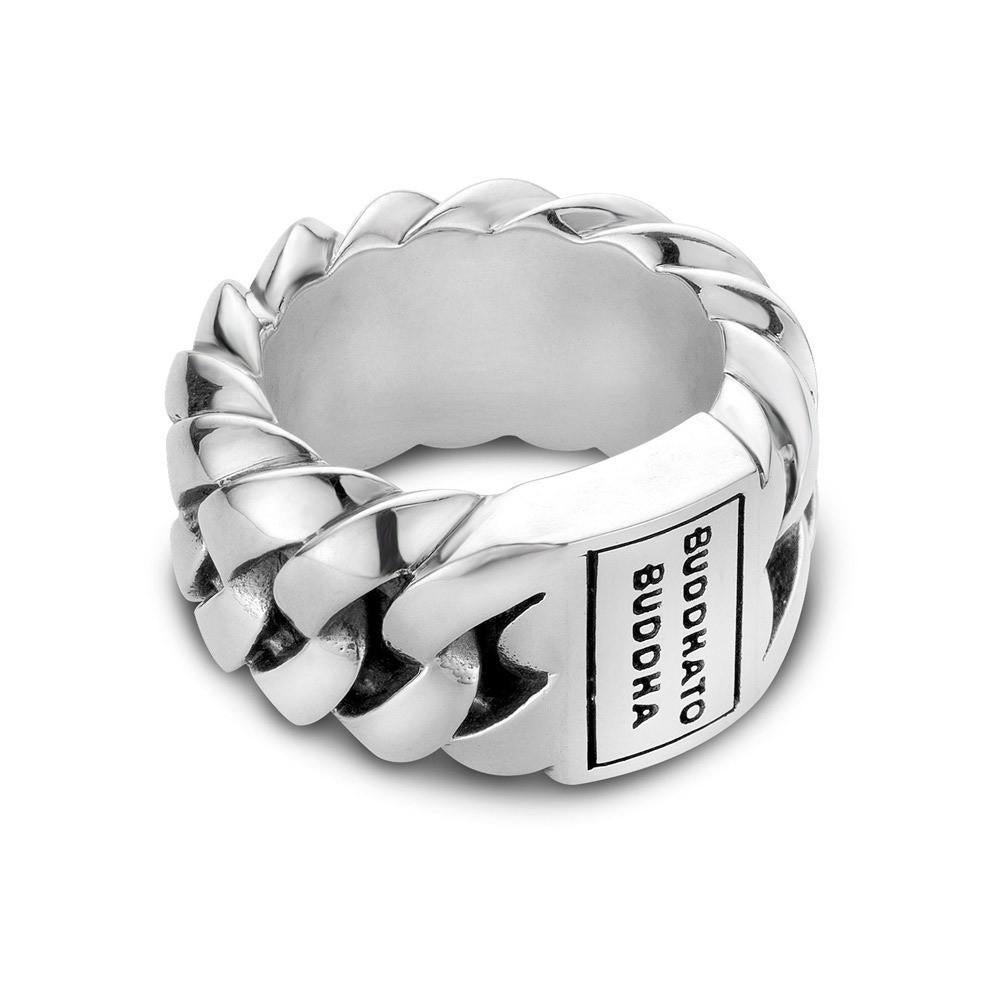 BUDDHA TO BUDDHA RING TYPE 806 CHAIN MEMORABLE RING € 269,00, Nieuw, Ophalen of Verzenden, Dame of Heer, Zilver