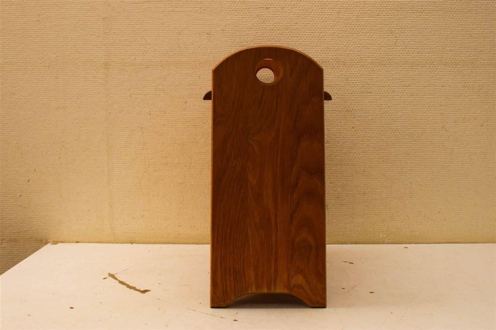 Houten Lectuurbak/ krantenbak met deksel 50755, Huis en Inrichting, Woonaccessoires | Krantenbakken en Lectuurbakken, Ophalen of Verzenden