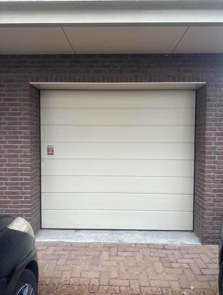 Elektrische Garagedeur met Afstandsbediening 250x210cmeen, Gebruikt, 80 tot 100 cm, Garagedeur, Ophalen of Verzenden