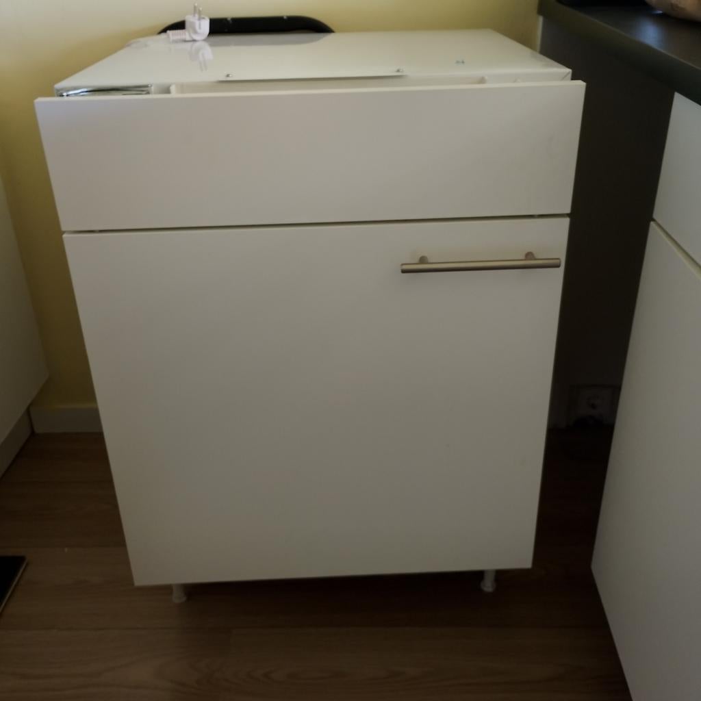 Tafelmodel koelkast, inbouw 60x57x87 (breedte diepte hoogte), Ophalen, Gebruikt, 50 tot 100 cm, Minder dan 100 cm
