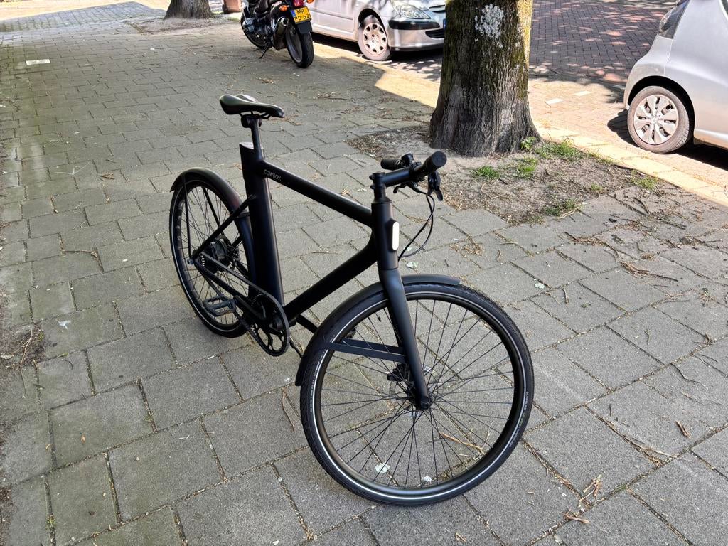 Cowboy 3 elektrische fiets met nieuwe motor., Ophalen, Zo goed als nieuw, 50 km per accu of meer, 55 tot 59 cm