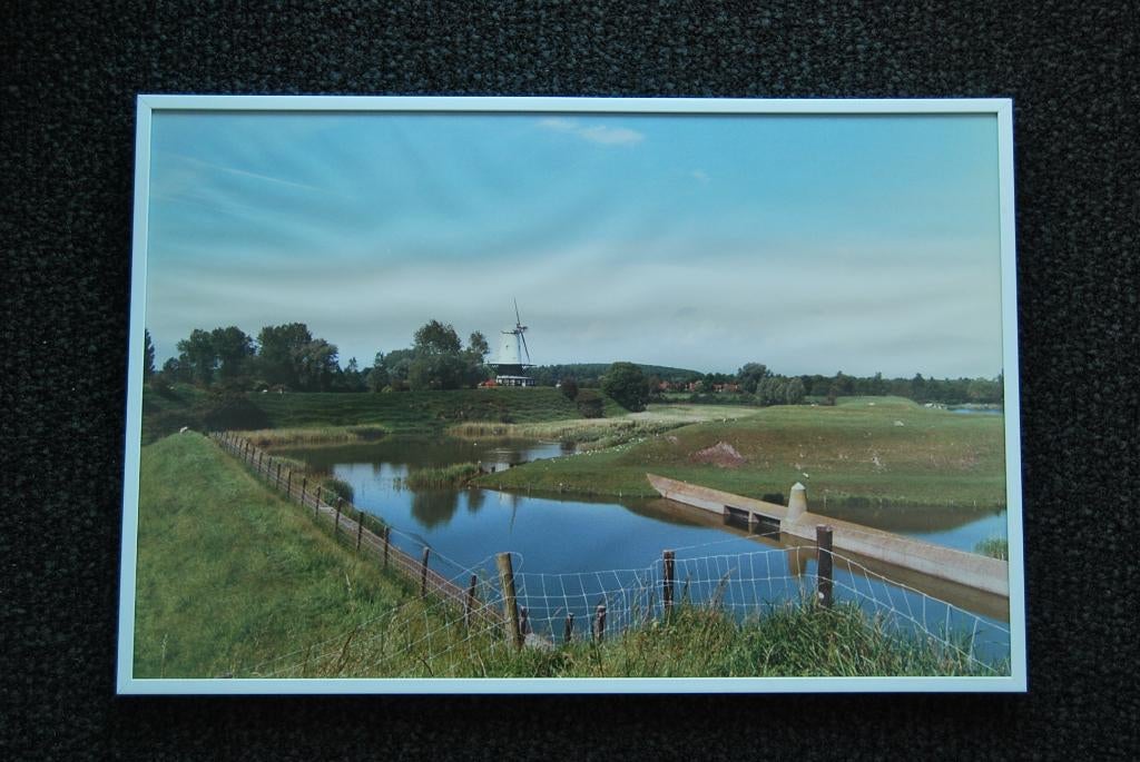 Fotolijst inclusief foto, formaat: 45 x 30 cm, Huis en Inrichting, Woonaccessoires | Lijsten, Ophalen, Minder dan 50 cm, Metaal of Aluminium