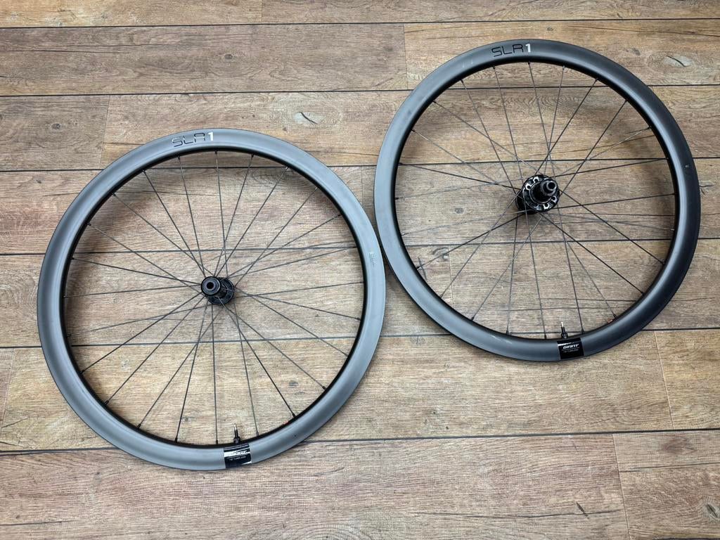 GIANT SLR 1 42 Tubeless TLR carbon wielset disc, Verzenden, Zo goed als nieuw, Wiel