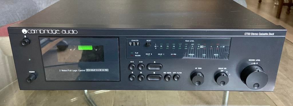 Cambridge Audio CT 50 cassettedeck, Audio, Tv en Foto, Ophalen of Verzenden, Enkel, Tiptoetsen