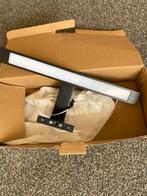 Zwarte LED spiegellamp, Ophalen of Verzenden, Nieuw, Metaal