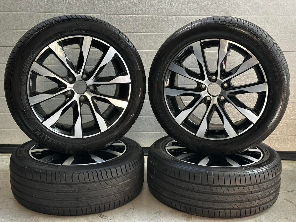 Originele 17 inch 5x108 Volvo V60 Velgen & Banden set, Auto-onderdelen, Banden en Velgen, 215 mm, Banden en Velgen, 17 inch, Ophalen of Verzenden