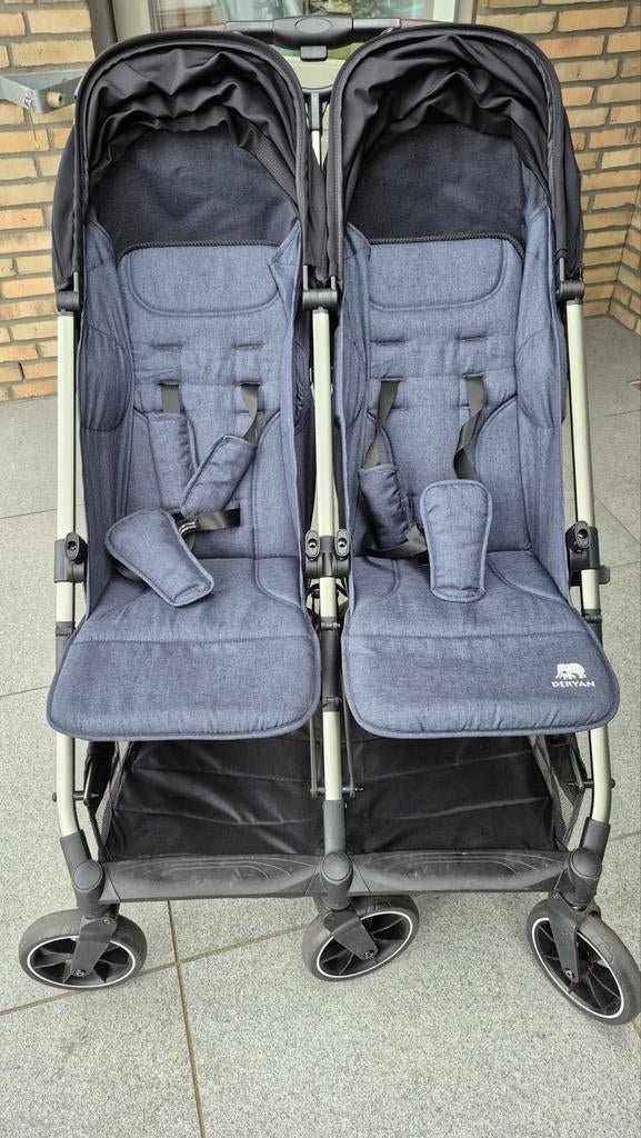 Tweeling wandelwagen, Ophalen, Gebruikt, Kinderwagen of Buggy