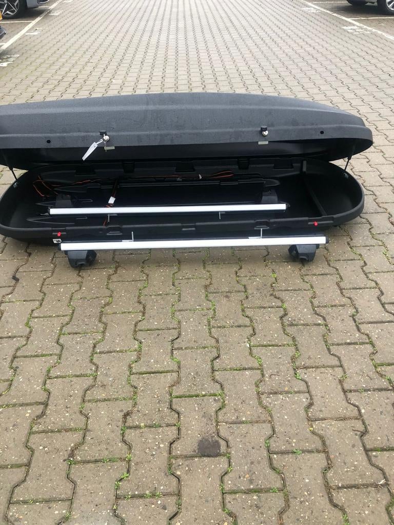 Kamei dakkoffer met dakdrager, Auto diversen, Dakkoffers, Ophalen, Zo goed als nieuw