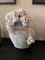 Still Loft Style Vaas met Dadeltakken - Grijs Steenlook, Huis en Inrichting, Woonaccessoires | Vazen, Steen, Overige kleuren, Ophalen of Verzenden