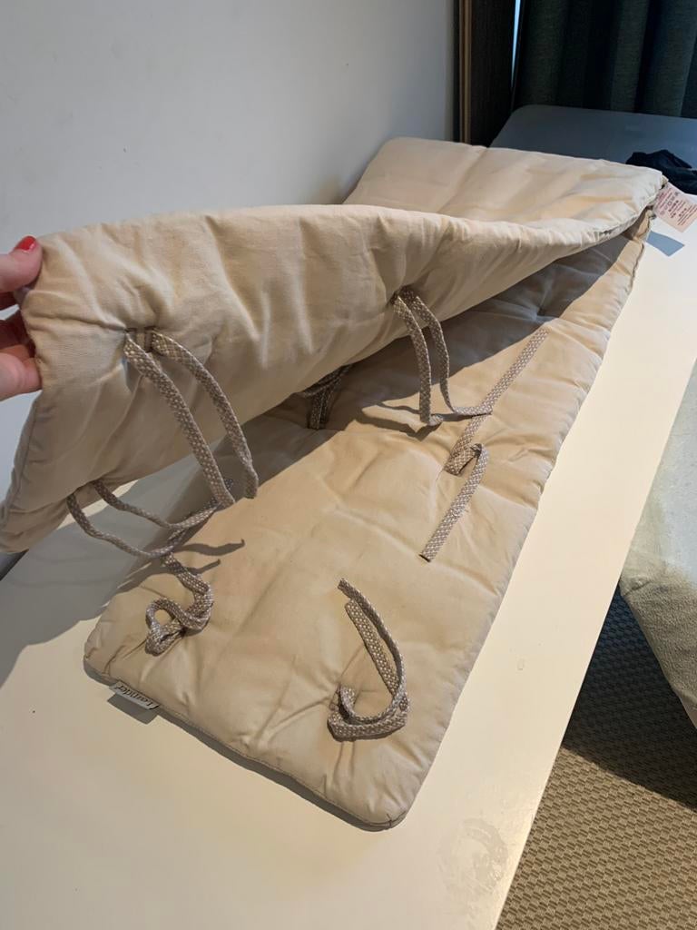 Leander classic bed bumper, Ophalen of Verzenden, Zo goed als nieuw, Ledikant