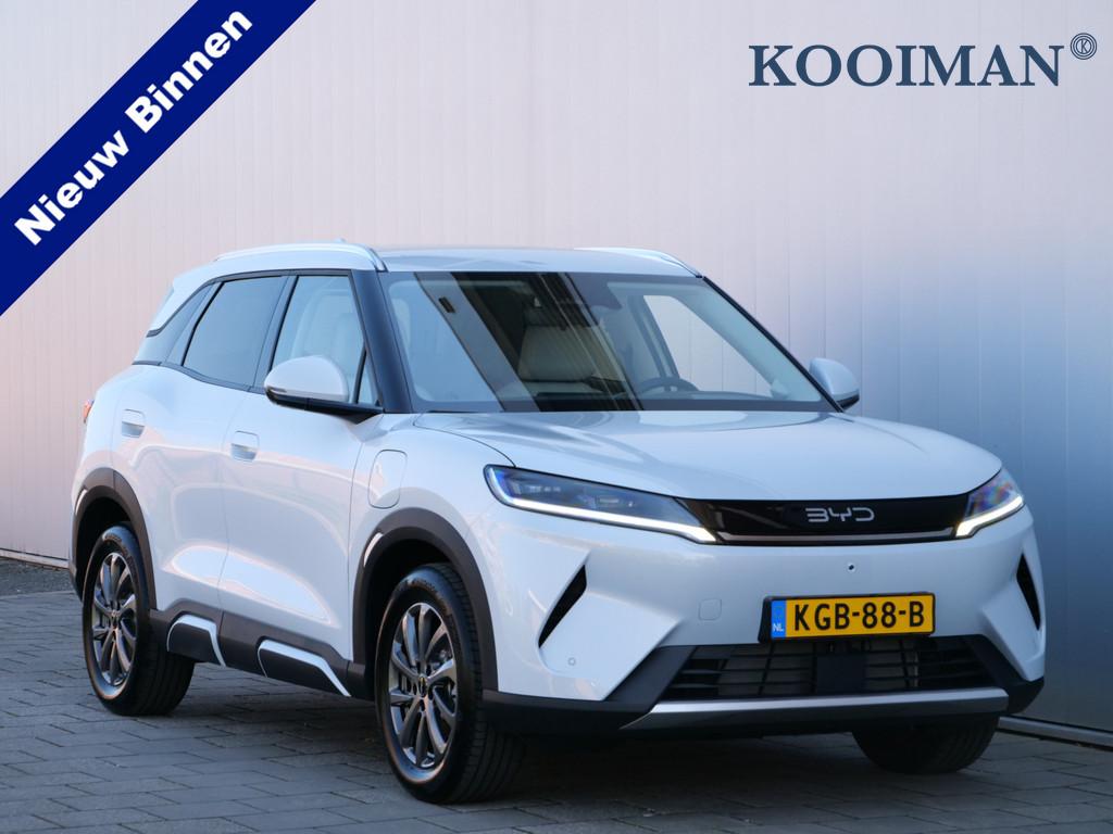 BYD ATTO 2 1.5 DM-i Boost 213 Pk Automaat Navi / DAB / Panod, Auto's, BYD, 1498 cc, Wit, Bedrijf, Atto 2