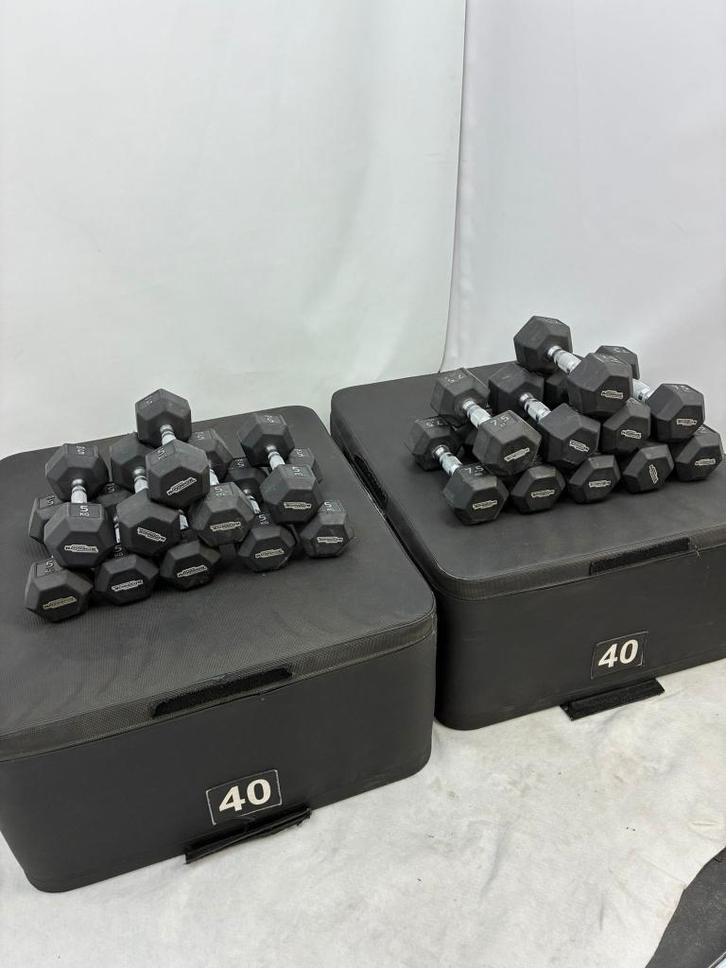 Technogym Dumbbells, Sport en Fitness, Fitnessmaterialen, Gebruikt, Dumbbell, Ophalen of Verzenden