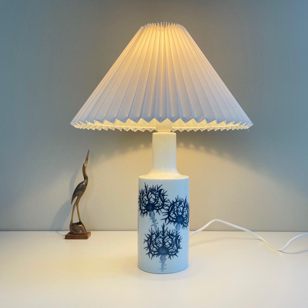 Fog & Morup Royal Copenhagen LAMP Mid Century porselein MCM, Ophalen of Verzenden