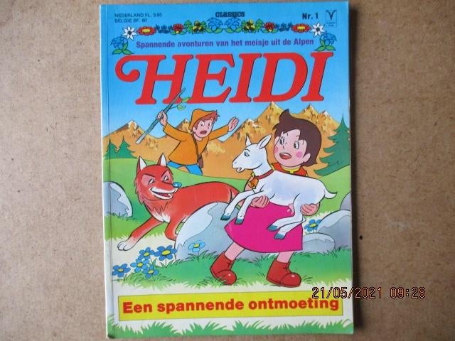 adv2459 heidi, Boeken, Stripboeken, Eén stripboek, Ophalen, Gelezen